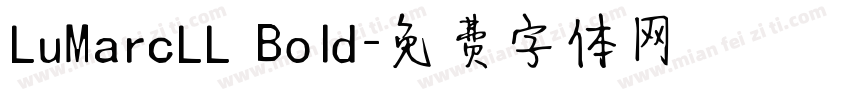 LuMarcLL Bold字体转换